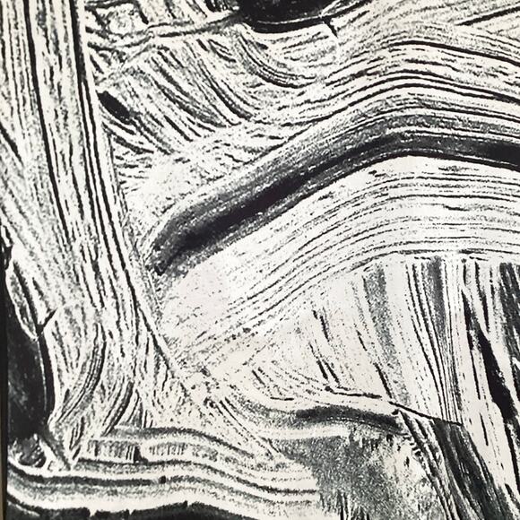 Helmet Lang 100% Silk Method Cutout Shift Dress Black Gray Marble Print P XS - Picture 9 of 12